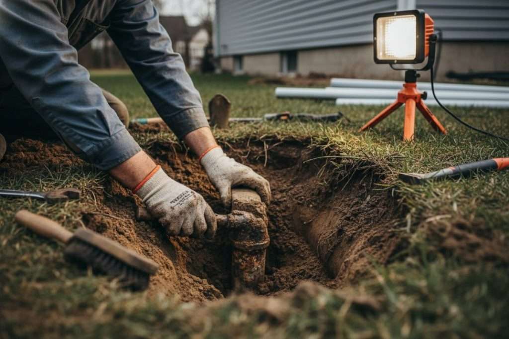 Déboucher une canalisation enterrée : les solutions efficaces