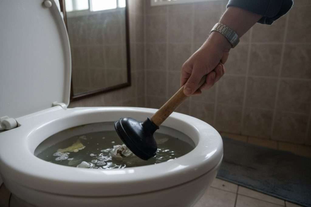 Comment déboucher des toilettes sans ventouse ?