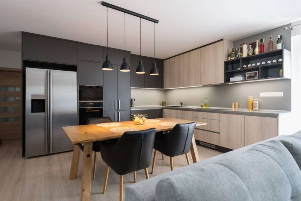 De l'espace fonctionnel à la cuisine ouverte et minimaliste