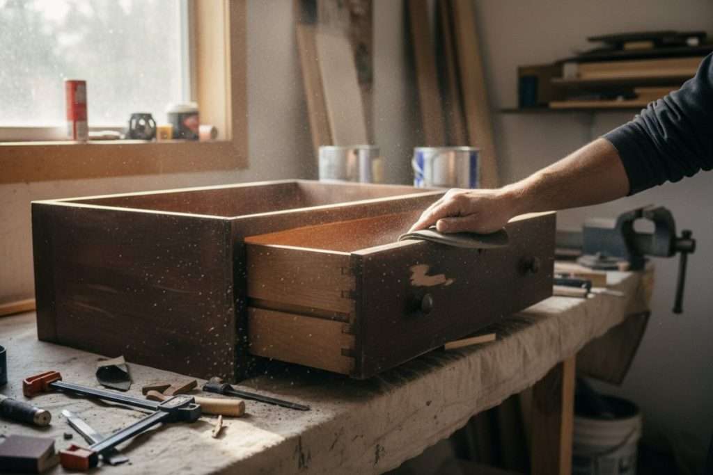 Relooker un meuble en bois foncé : toutes nos astuces