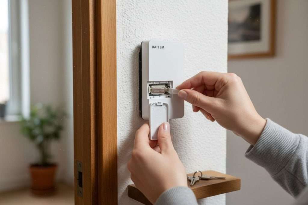 Alarme Daitem : changement de pile, notre guide complet