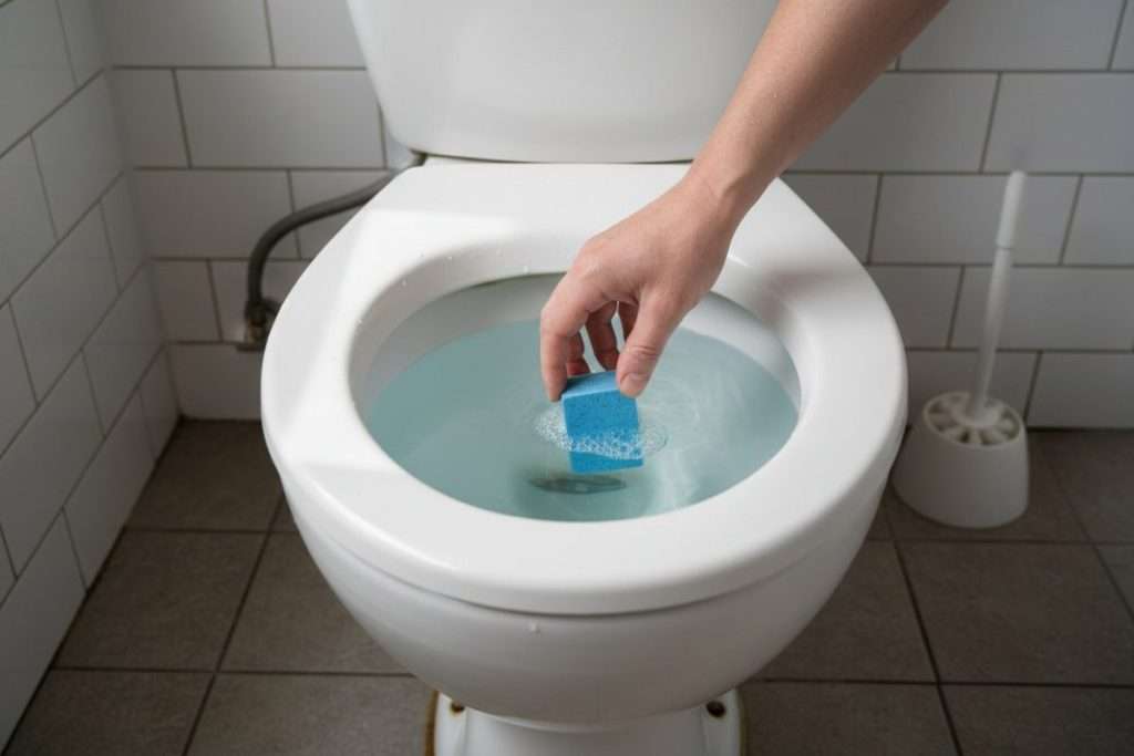 Bloc WC tombé dans les toilettes : comment le récupérer ?