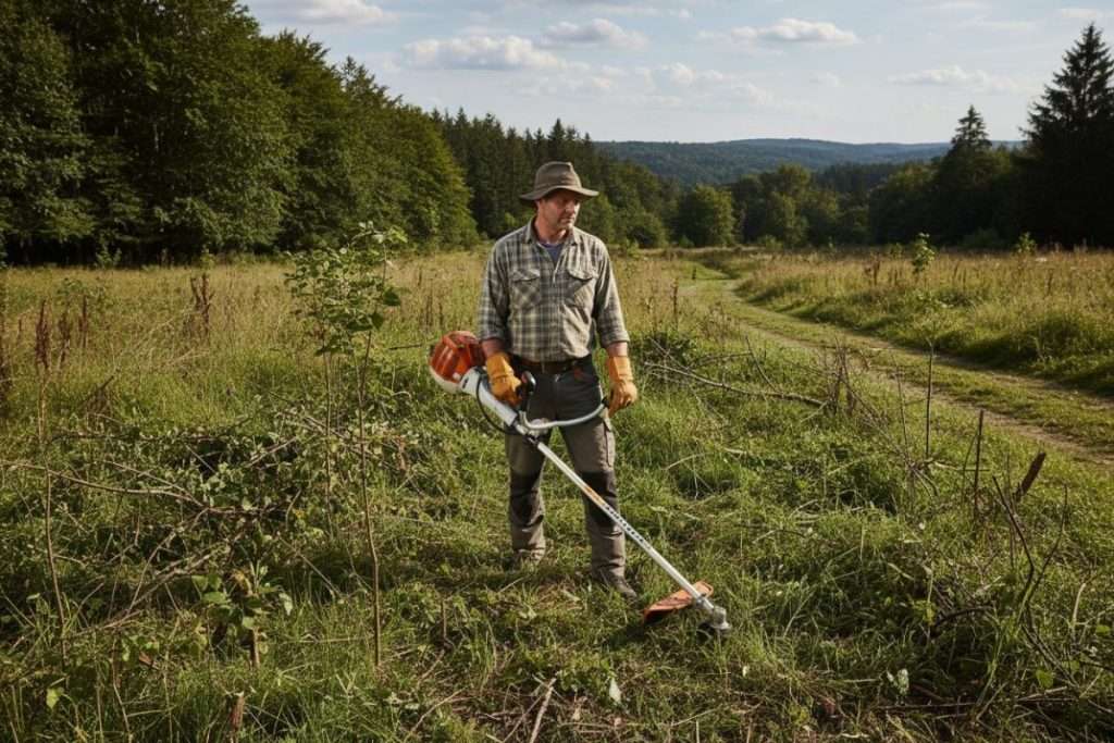 Débroussailleuse Stihl s’étouffe quand j’accélère : causes et solutions
