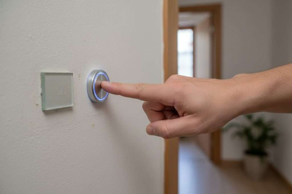 Schéma branchement bouton poussoir sans télérupteur
