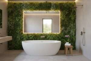 Mur végétal salle de bain : naturel, artificiel ou stabilisé ?